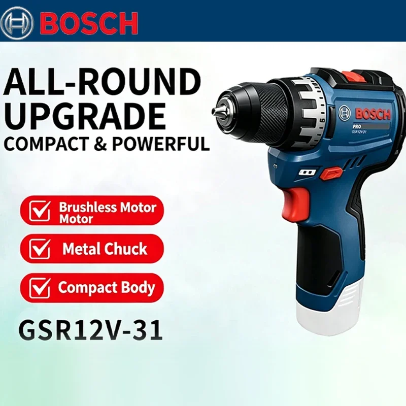 Power Tools In Electrical - Taladro Eléctrico Bosch GSR 12V-31 Sin