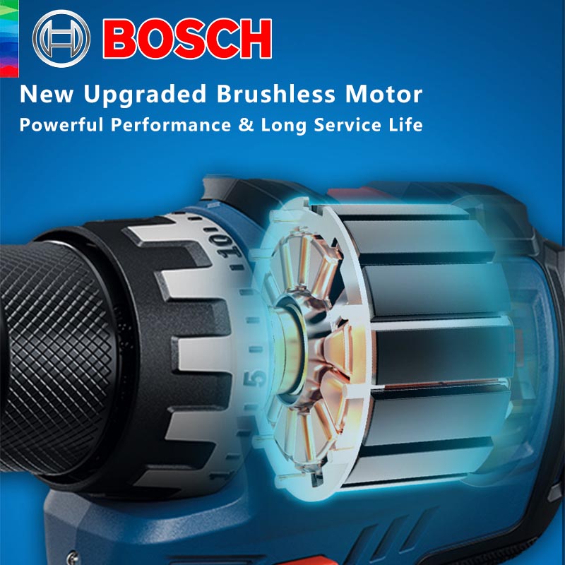 Power Tools Drill - Taladro Atornillador Inalámbrico Profesional BOSCH GSR
