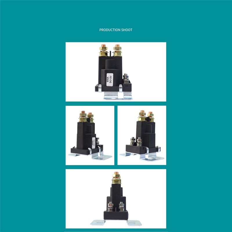 Power Tools Mall - Relé de 12V 500A para coche,