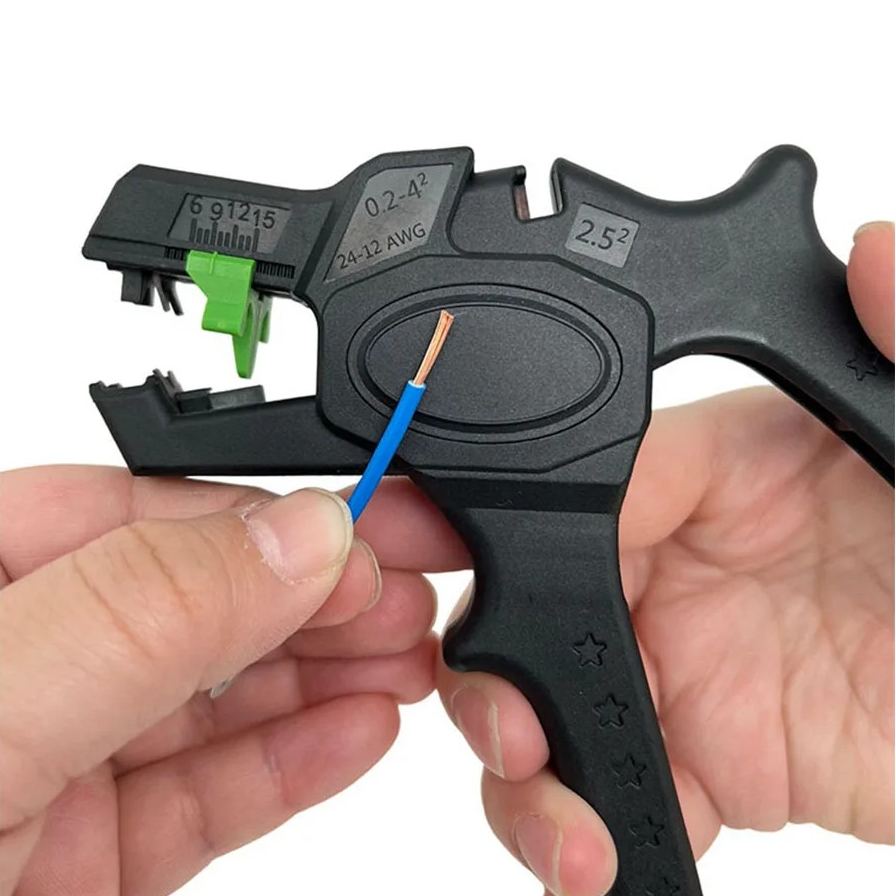 Power Tools Software - Pelacables automático de 0,2-4 mm2, herramienta