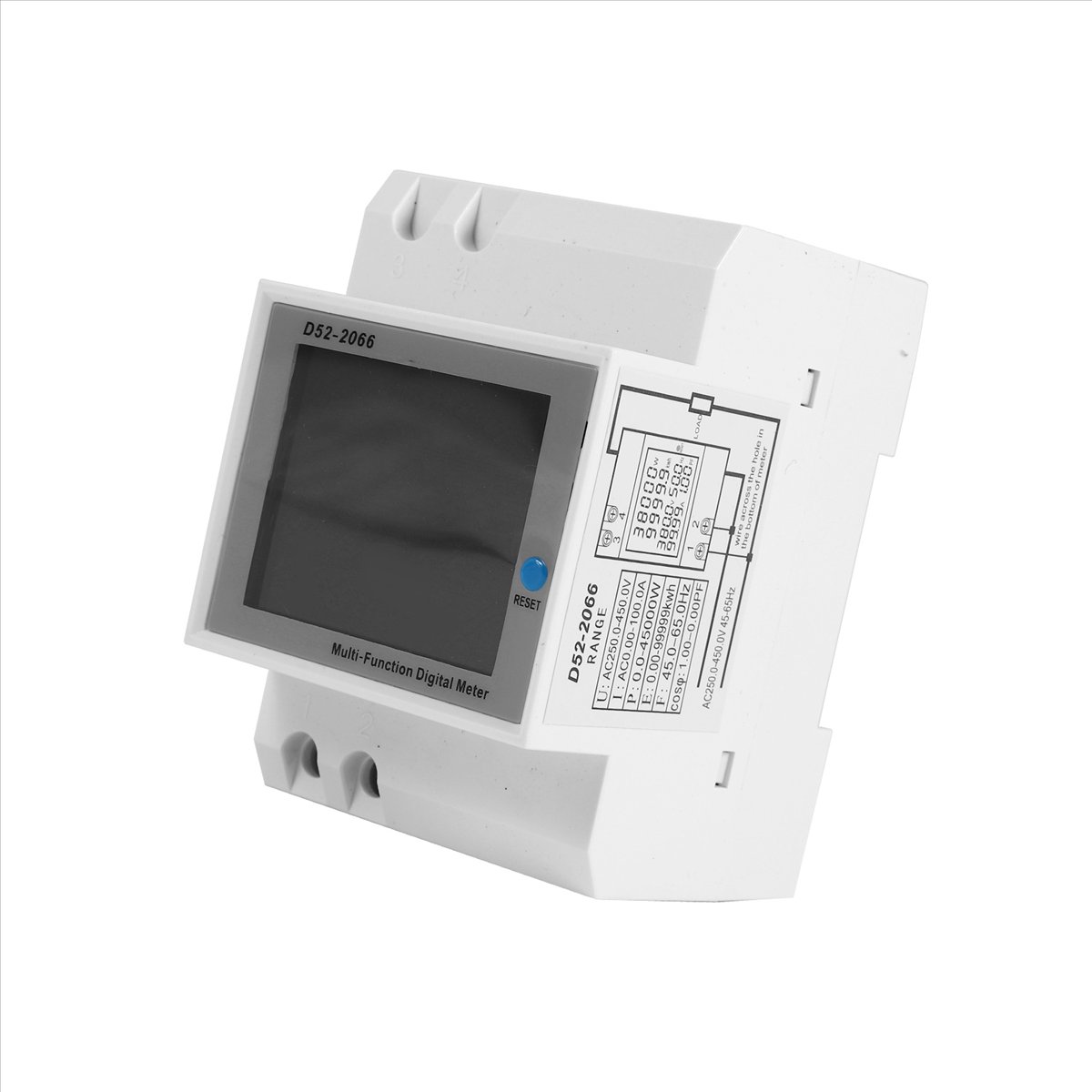 Monitor de CA para Riel DIN MA - Power Tools Mall reseña y precio