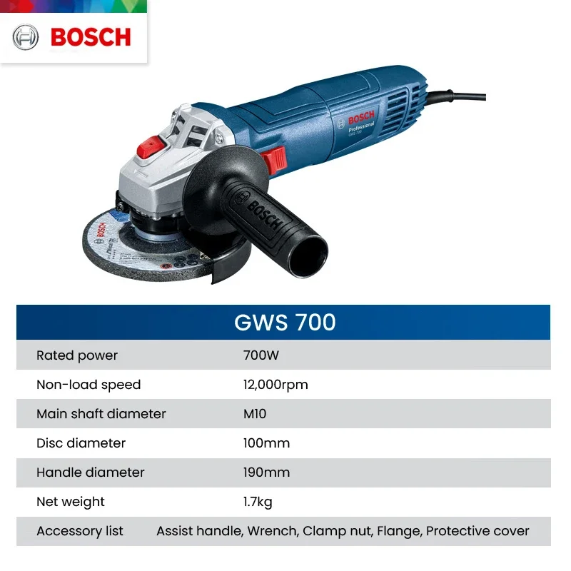 Amoladora Angular Bosch GWS 70 - Power Tools In Electrical reseña y precio