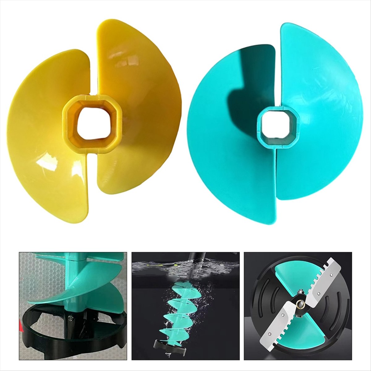 MALL Broca de hielo tipo aspa  - Power Tools Mall reseña y precio