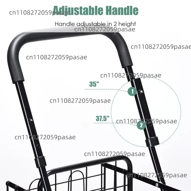 Cesta de Compras Plegable con  - Power Tools Mall reseña y precio