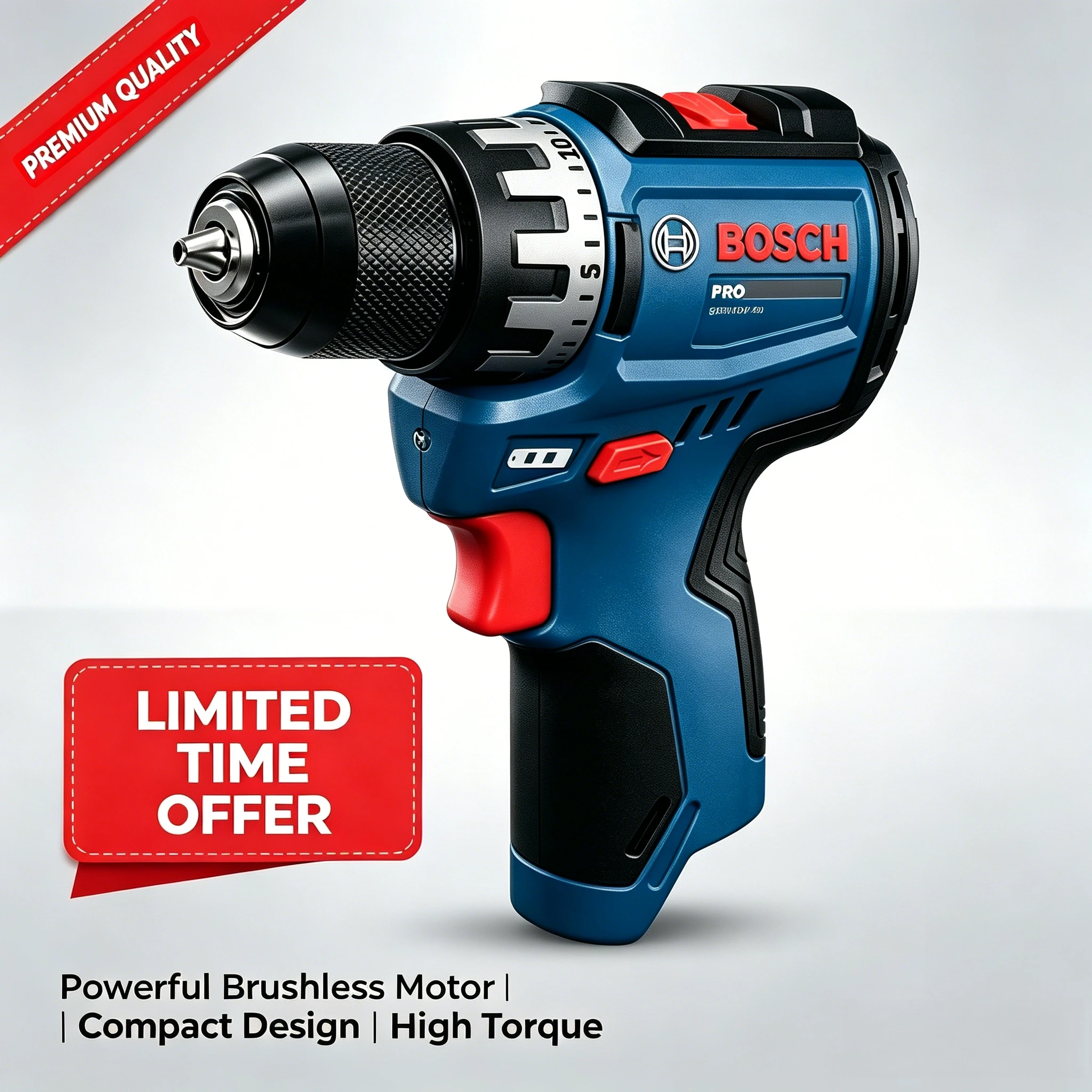 Taladro Inalámbrico Bosch Prof - Power Tools Jobs reseña y precio