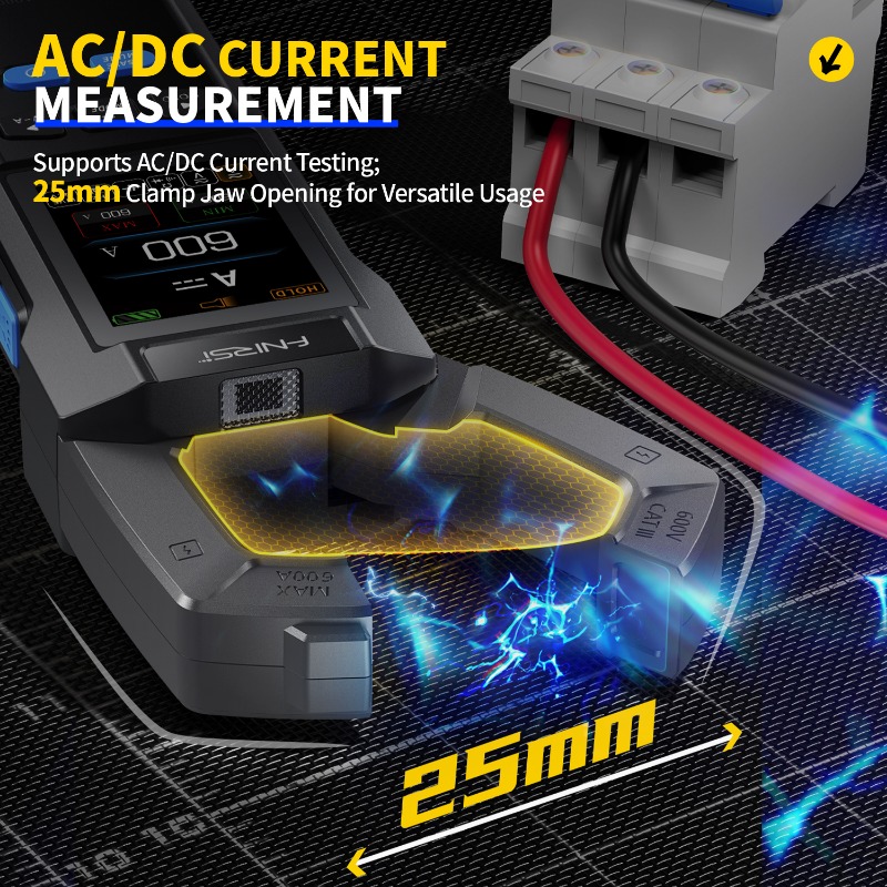 FNIRSI DMC-100 medidor de pinz - Power Tools Software reseña y precio