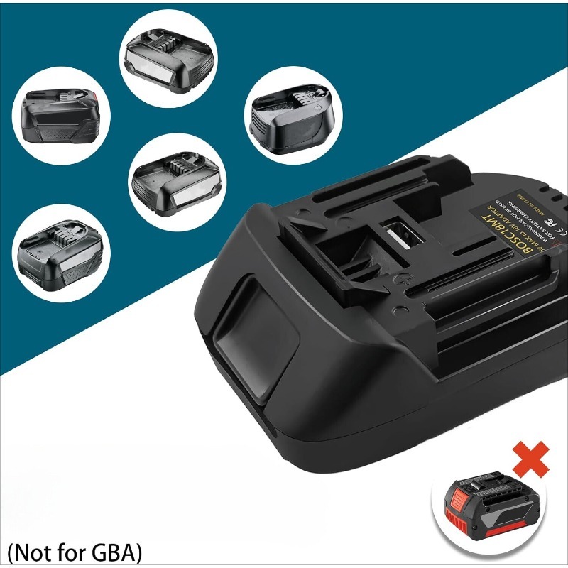 Convertidor adaptador de bater - Power Tools Battery reseña y precio