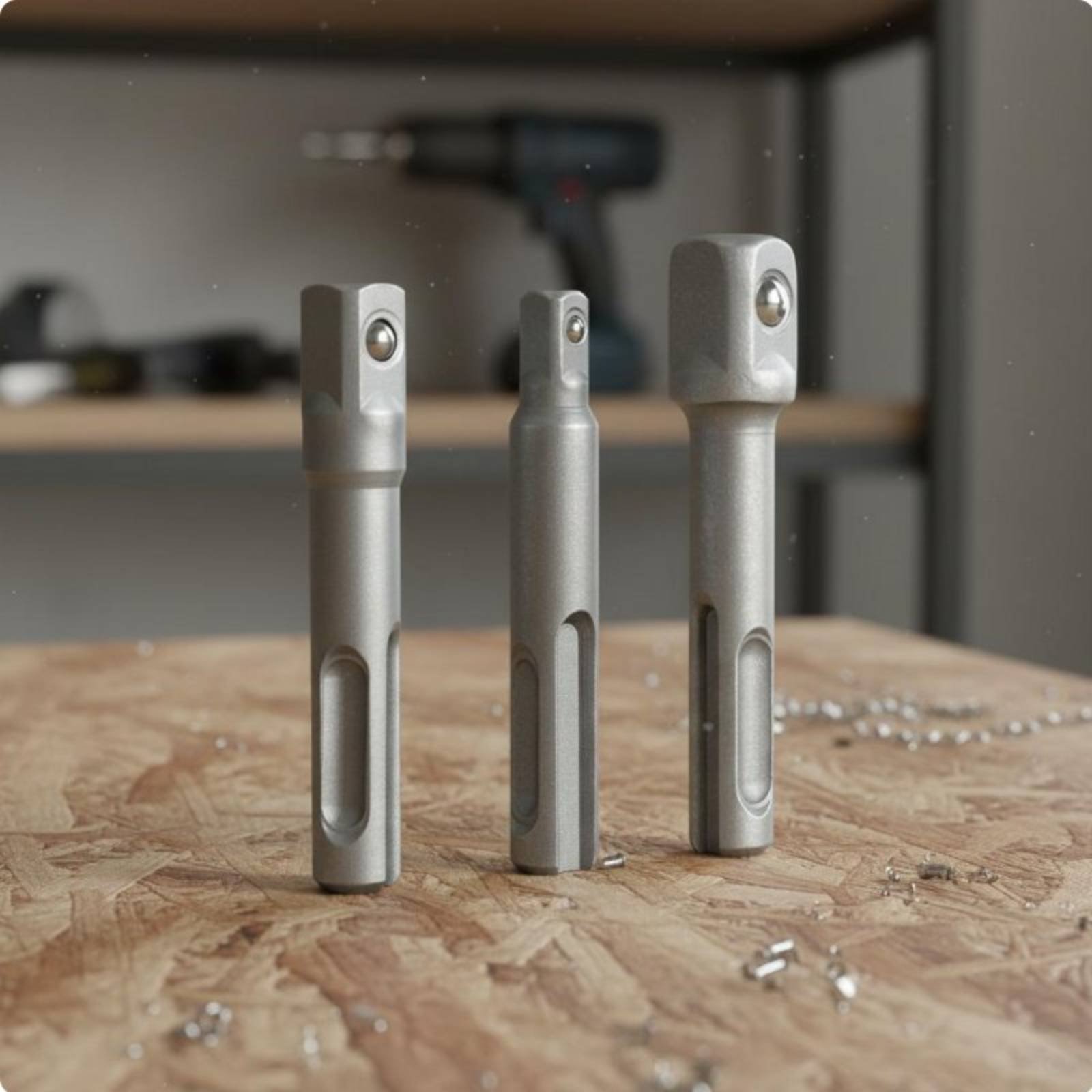 Juego de 4 adaptadores de corr - Power Tools Technician reseña y precio