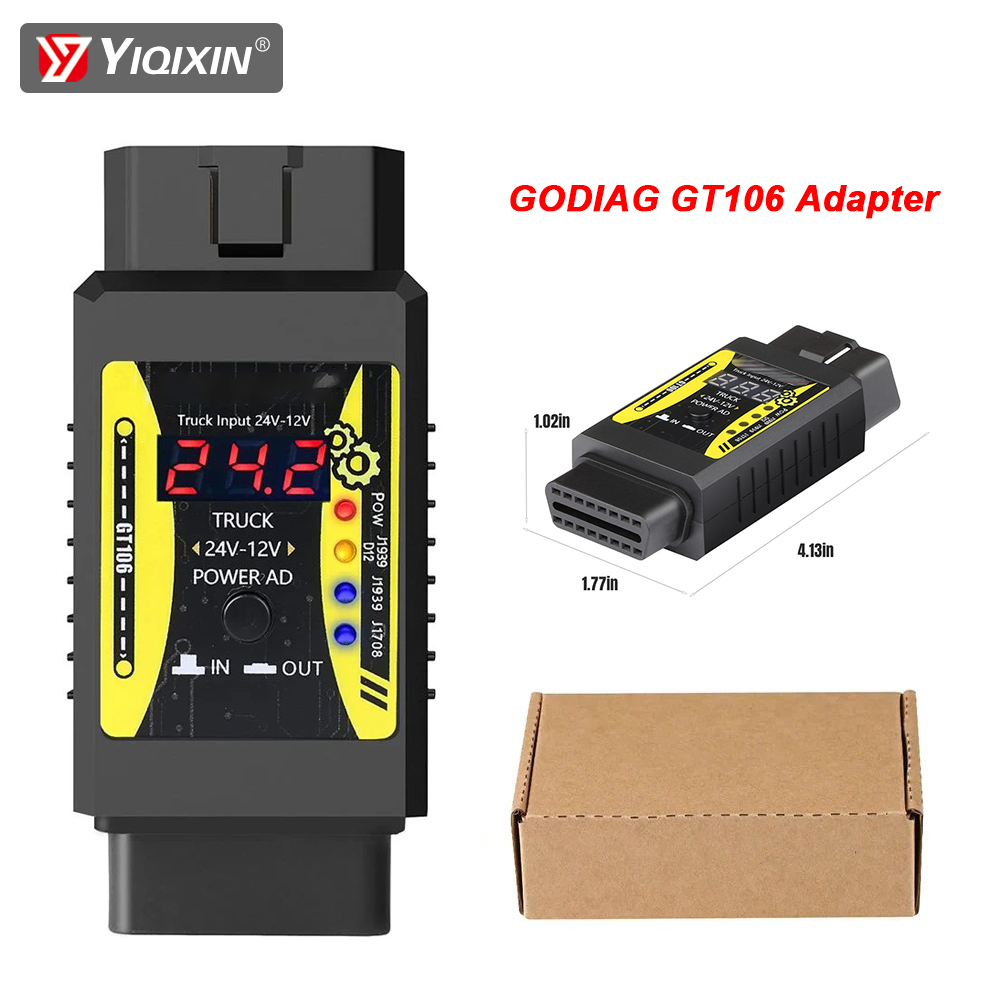 Godiag GT106 Plus adaptador de - Power Tools Technician reseña y precio
